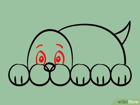 Imagen titulada Draw a Simple Cartoon Dog Step 09