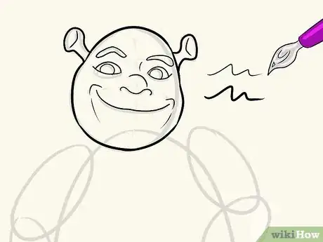 Imagen titulada Draw Shrek Step 4