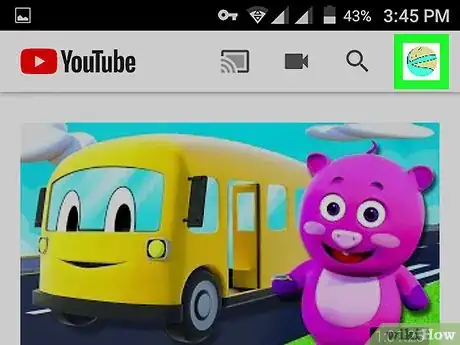 Imagen titulada Logout of YouTube on Android Step 2