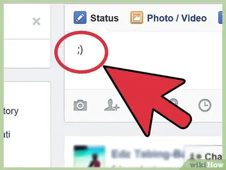 Imagen titulada Make Emoticons on Facebook Step 4