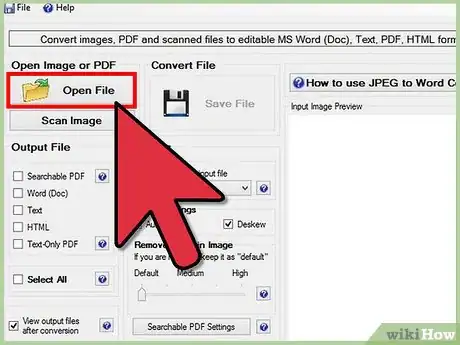 Imagen titulada Convert a JPEG Image Into an Editable Word Document Step 8