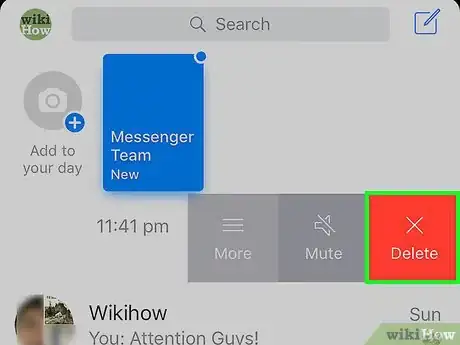 Imagen titulada Permanently Delete Facebook Messages Step 5