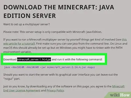 Imagen titulada Make a Personal Minecraft Server Step 29
