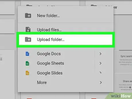 Imagen titulada Upload a Folder to Google Drive Step 4