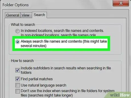 Imagen titulada Make Windows 7 Search File Contents Step 9