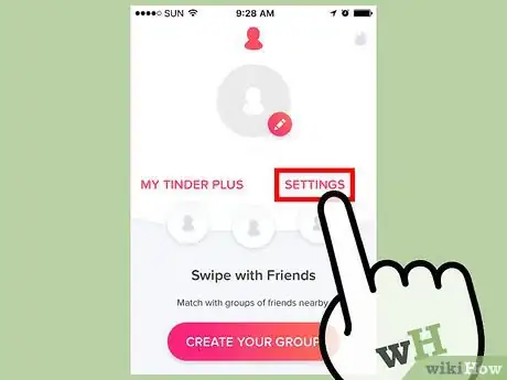 Imagen titulada Deactivate Tinder Account Using iOS Devices Step 3