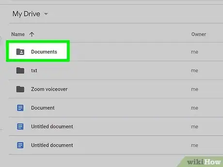 Imagen titulada Hide Folders in Google Drive Step 7