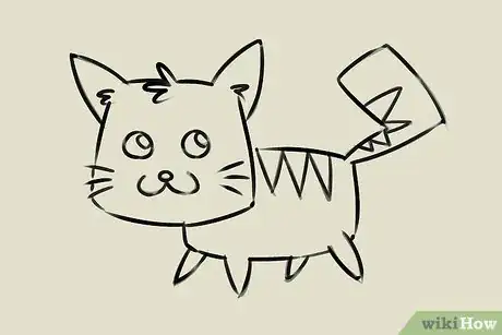 Imagen titulada Draw a Kitten Step 7