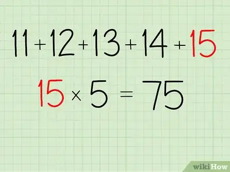 Imagen titulada Add 5 Consecutive Numbers Quickly Step 7