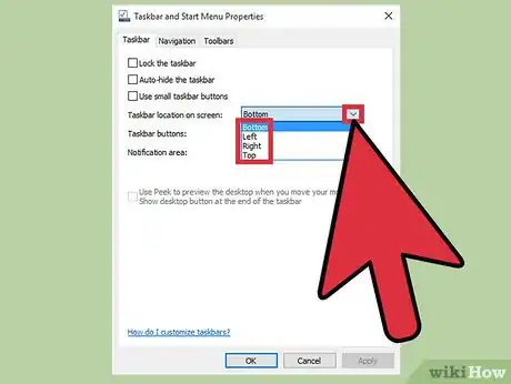 Imagen titulada Change the Windows Taskbar Position Step 4