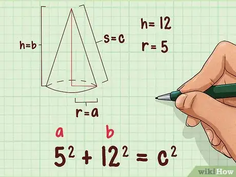 Imagen titulada Find the Surface Area of Cones Step 8