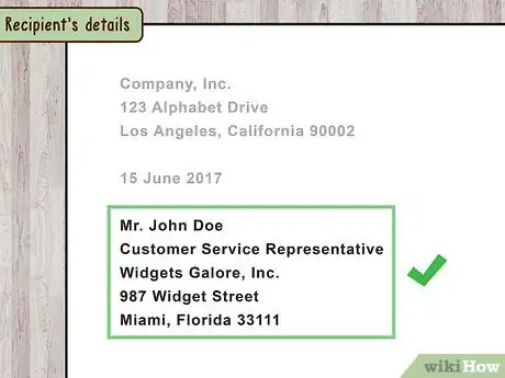 Imagen titulada Write a Formal Letter Step 3