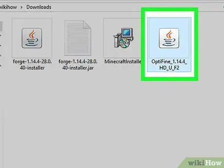 Imagen titulada Install the OptiFine Mod for Minecraft Step 13