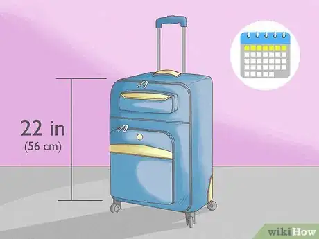 Imagen titulada Pack a Suitcase for a Week Step 1