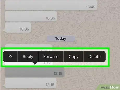 Imagen titulada Delete Old Messages on WhatsApp Step 5