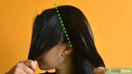 Imagen titulada Braid Your Bangs Step 1