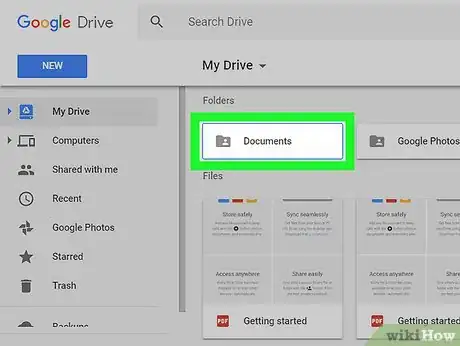 Imagen titulada Download a Google Drive Folder on PC or Mac Step 2