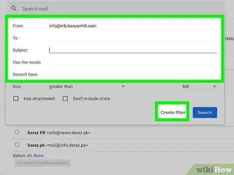 Imagen titulada Create a Filter in Gmail Step 7