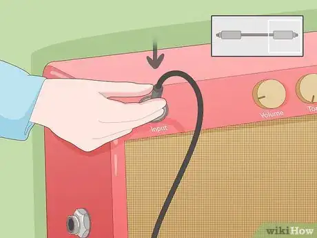 Imagen titulada Connect an Electric Guitar to a Combo Amp Step 4