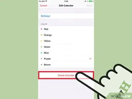 Imagen titulada Delete an iPhone Calendar Subscription Account Step 4