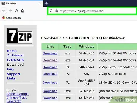 Imagen titulada Open 7z Files Step 7