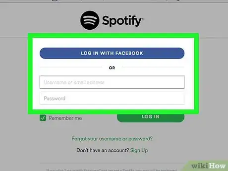 Imagen titulada Change Your Spotify Password Step 3
