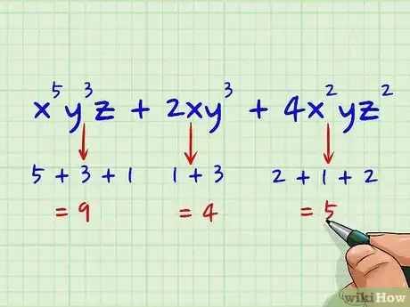 Imagen titulada Find the Degree of a Polynomial Step 8