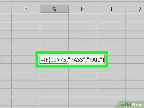 Imagen titulada Use the if Function in Excel Step 4