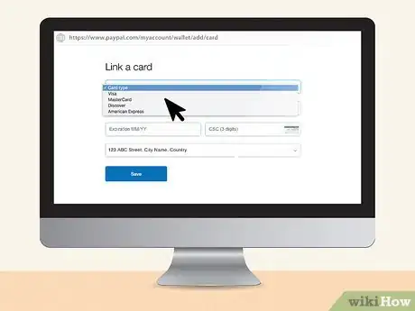 Imagen titulada Add Another Credit Card to Paypal Step 4