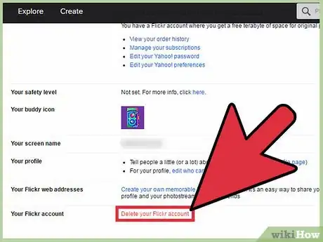 Imagen titulada Delete a Flickr Account Step 9