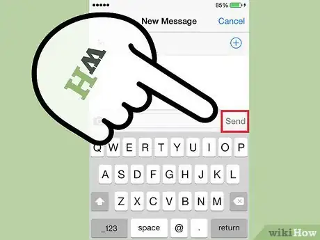 Imagen titulada Send Messages on an iPhone Step 4