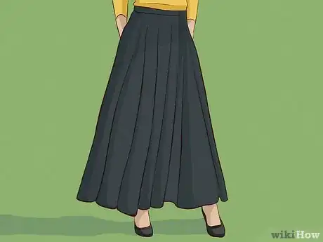 Imagen titulada Wear a Skirt in the Winter Step 1