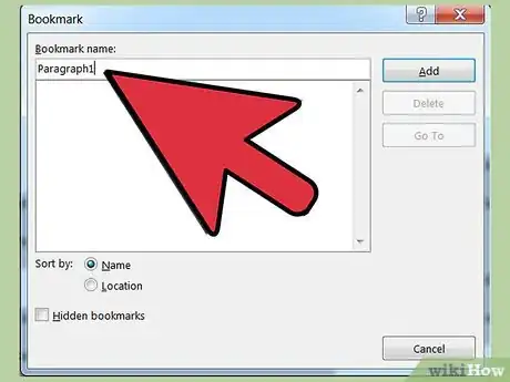 Imagen titulada Add a Bookmark in Microsoft Word Step 3