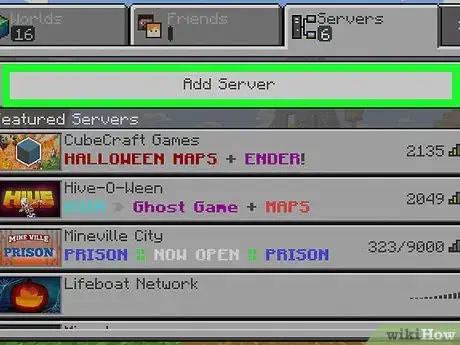 Imagen titulada Join Servers in Minecraft PE Step 7