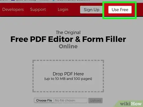 Imagen titulada Edit a PDF Online Step 2