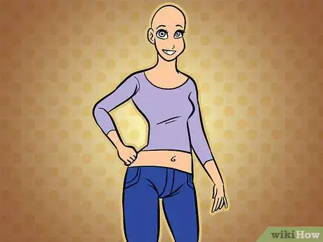 Imagen titulada Be a Bald and Beautiful Woman Step 1