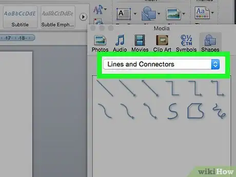 Imagen titulada Draw Lines in Microsoft Word Step 5