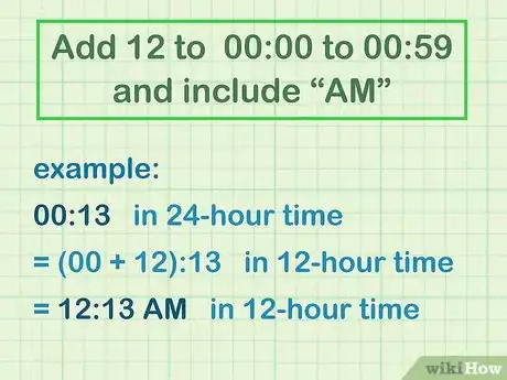 Imagen titulada Convert from 24 Hour to 12 Hour Time Step 1