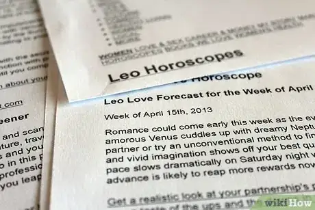 Imagen titulada Stop Believing in Horoscopes Step 1