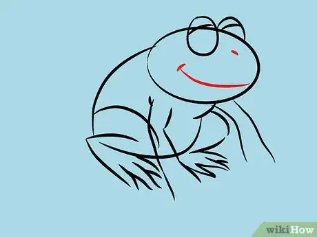 Imagen titulada Draw a Cartoon Frog Step 06