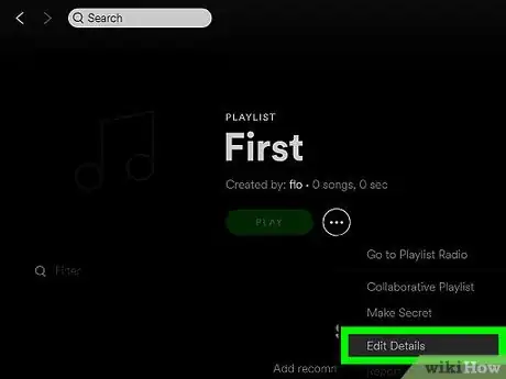 Imagen titulada Edit a Spotify Playlist on PC or Mac Step 4