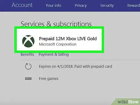 Imagen titulada Cancel Xbox Live Step 5