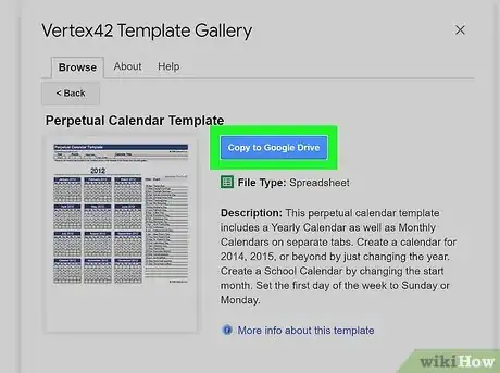 Imagen titulada Create a Calendar in Google Docs Step 27