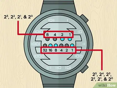 Imagen titulada Read a Binary Clock Step 8