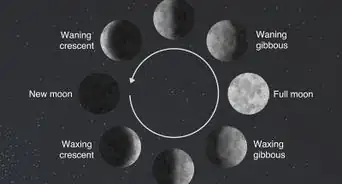 saber si la Luna es creciente o menguante