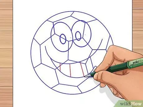 Imagen titulada Draw a Soccer Ball Step 17