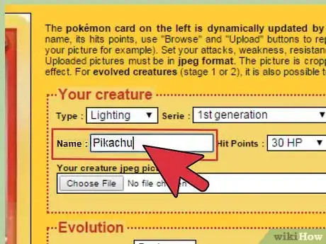 Imagen titulada Make a Pokemon Card Step 3