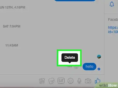 Imagen titulada Delete Messages on Facebook Mobile Step 6