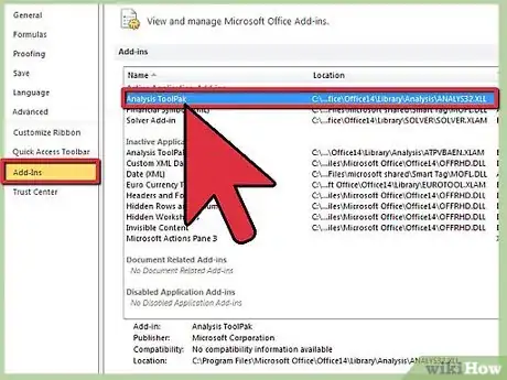 Imagen titulada Run Regression Analysis in Microsoft Excel Step 2