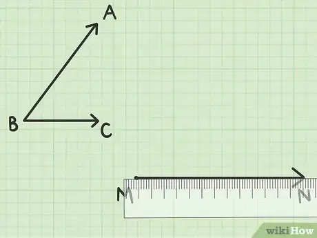 Imagen titulada Construct an Angle Congruent to a Given Angle Step 5